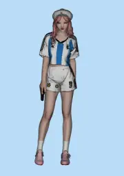 Resin 1/24 Diorama AI Miniature Series Miniature Figure Toys Fashion Girl 01