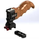 預購 HONTOO 木製頂部手柄 HAND GRIP NATO HANDLE DSLR CAGE 手柄冷靴支架,適用於