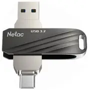 Netac US11 USB-C / USB-A Dual Flash Drive - 32GB USB 3.2 [NT03US11C-032G-32BK]
