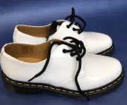 Dr Martens 1461 Woman Patent Lamper Oxford Shoes UK 4 EU 37 US 6 White