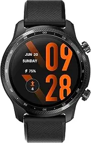 [Ticwatch] Pro 3 Ultra GPS Smartwatch Qualcomm SDW4100 and Mobvoi Dual Processor System Wear OS Smart Watch for Men Blood Oxygen Detection Fatigue Assessment 3-45 Days Battery NFC Mic Speaker