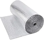 Techonline.co 20M*1.2M Silver Reflective Foil Insulation