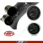 Pillar Pod for Mitsubishi Pajero 1991-99 + D/Boost + Vacuum Black Gauges