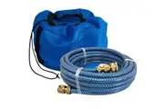 10m Caravan Drinking Water Hose with Brass Fittings & Bag Pack suits Fresh Water