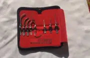 Debakey Bulldog Vascular Clamp Str & Curved Atraumatic Forceps Cardiovascula