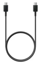 New Original SAMSUNG Galaxy Official Fast USB-C to C Data Cable 1.0m 3.3ft Black
