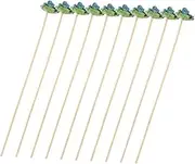 10Pcs Essential Oil Diffuser Sticks Rattan Aroma Sticks for DIY Fragrance Unique Flower Design for Home Decor for Bathroom Bedroom Office
