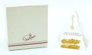 20 Mule Team Borax The Gold Rush is on Again Paperweight Crystal Clear Lucite