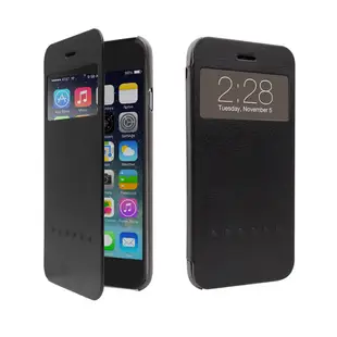 Ozaki O!coat Hel-ooo iPhone 6 Plus ( 5.5 ＂) 可視智能側翻保護殼-白色