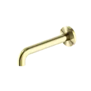 Nero Mecca Basin/Bath Spout Only 160mm Brushed Gold NR221903C160BG