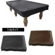 7/8/9 FT Waterproof Pool Table Cover Billiard Cover PVC for Snooker Dustproof