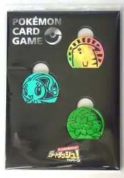 Pokemon Card Promo Plastic Coin Set Pikachu Manaphy Shaymin Start Dash Campaign