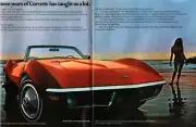 1971 Chevrolet Corvette Stingray Sales Brochure SEXY NOSTALGIC