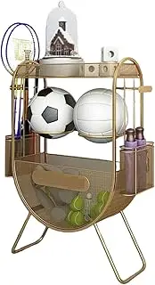 Tennis Racket Storage Rack,Free Standing Tennis Racket Holder,Sports Racquet Display Stand,No Assembly Required,for Gymnasium Tennis Club,Bearing Weight 45kg