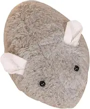 GANAZONO Wind Up Mouse Cat Interactive Plush for Cats and Kittens Stimulates Hunting Instincts Keeps Cats Active and Engaged for Indoor Play Grey Color