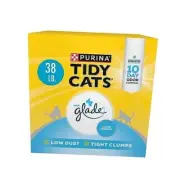 Purina Clumping Multi Cat Litter, Glade Clear Springs - 38lb Box (Pack of 1)