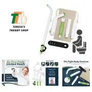 Multipurpose Toilet Aid – 25.5” Bathroom Aids for Wiping for People w/Range o...