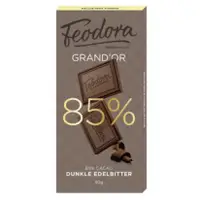 在飛比找蝦皮購物優惠-德國 Feodora 85% 苦味巧克力/ 養生巧克力, 8