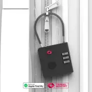 AirLock - Smart Anti-Loss TSA Travel Lock- Black