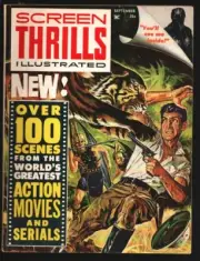 MAG: Screen Thrills Illustrated #2 9/1962-Norm Eastman cover -Loaded with pho...