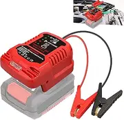 Car Battery Jump Starter Adapter Compatible with Einhell Power X-Change 18 Volt Battery, Battery Starter Adapter for up to 3.5L Gas or 3.5L Diesel Engine with 11AWG Jump Kit Cable