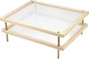 Stackable Pasta Drying Rack – Air Circulation Drying Plate, Multi-Layer Food Dehydrator Rack | Open Air Net Tray for Fruits, Vegetables, Cutters Board Dryer, Detachable Kitchen Organizer for Food