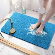 Soft Textured Bath Shower Tub Mat 24x16 Inch Phthalate Free Non Slip Comfort ...
