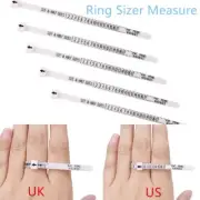 Sizes A-Z Ring Sizer Measure Wedding Ring Band Genuine Tester Finger Gauge