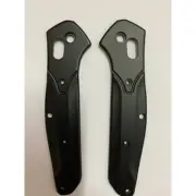 1 Pair Black Aluminum Alloy Handle Scales For Benchmade 940 Osborne Knives