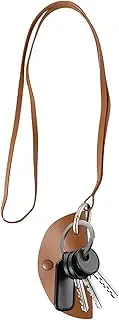 [Generic] Small Key Bag,Semi-Circular Small Key Bag | Fashionable Storage Pouch, Wear-Resistant Key Bag for Travel Shopping