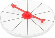 Gogogmee Drinking Game Turntable Prize Favors Dice Reward Fun Party Games Balls Wheel of Fortune Beer Dispenser Family Themed Bar Prizes Drink Playing Bowl Cup White Plastic