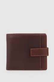 RFID Leather Tab Wallet