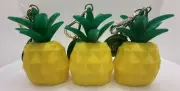 Bath & Body Works 3 Pineapple Pocketbac Holder NO LONGER LIGHTS-UP BATTERY DEAD