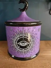 KILLSTAR ASTRAL PLEXUS Purple CERAMIC JAR