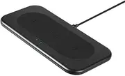 3sixT Karma 15W Dual Wireless Charger, Black
