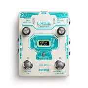 Donner Circle Looper Effects Pedal Drum Machine Tempo 40 Slot 160 min Loop Pedal