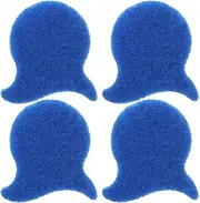 SECFOU 4 Pack Reusable Pet Hair Catcher Balls for Washing Machine Tangle Prevention Simultaneous Use Capture Dry Wet Laundry