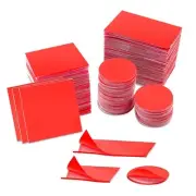 Acrylic Double Sided Tape, 3 Sizes Transparent Sticky Gel Pads, Strong Adhesive