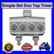 Pope Simple Set Duo Tap Timer for Automatic Watering Garden Outdoor Equipment