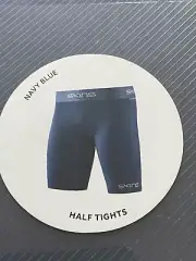 Skins Dnamic Force Men Compression NEW Half Tights 25cm Navy FREE POSTAGE