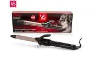 VS Sassoon 19mm Ceramic Curler - Silver/Black