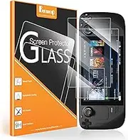 Benazcap 2 Pack Screen Protector for Steam Deck/OLED - Tempered Glass, Easy Installation, Anti-Scratch, High Definition, 9H Hardness for Valve 7"/7.4" 2021/2023 Models