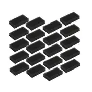 20-Pc Reusable CPAP Foam Filters-CPAP Filters For with Philips Respironics M Series black