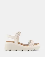 Shelly Shen Yvette/Ivory Womens Wedges 37
