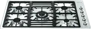 Smeg 90cm Gas Cooktop S/S - PGA95-4