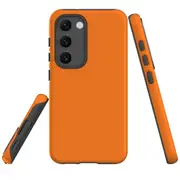 For Samsung Galaxy S23+ Plus Case Shielding Cover, Orange