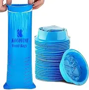 KOCOVIMI Vomit Bags Disposable,12 Pack Original Authentic Barf Bags Disposable for Adults,Kids,Easy to Use Throw Up Bags Disposable,Super Effective for Motion Sickness,1000 ml Puke Bags Disposable