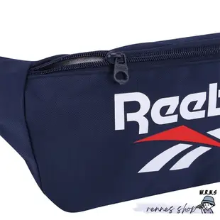 Reebok CL VT WAISTBAG 腰包 側背包 肩背 休閒 隨身 藍 FS1622