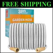 Durable 50ft Heavy Duty Garden Hose - Puncture Proof & Tangle-Free Experience