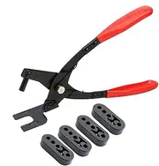 Exhaust Hanger Removal Tool | Rubber Bracket And Exhaust Hanger Separation Exhaust Pliers - Vehicle Maintenance Kit With 4 Holes Rubber, Automotive Supplies For Car Trucks